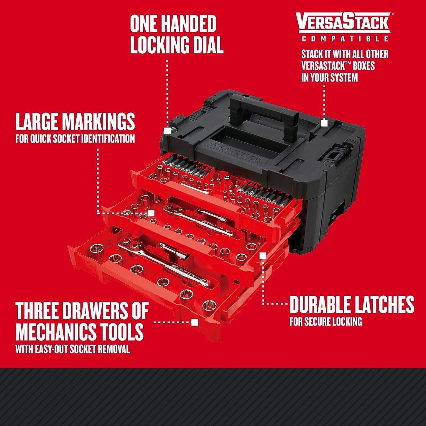 CRAFTSMAN 230PC Mechanics Tool Set (CMMT45305)